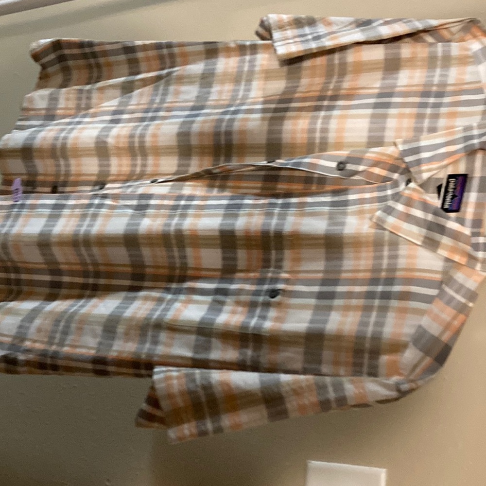 Patagonia button down tee vintage large